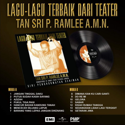 P Ramlee - Lagu Lagu Terbaik Dari Teater LP