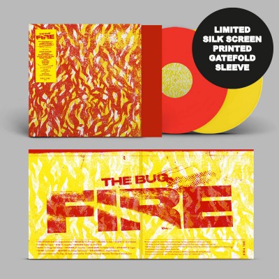 The Bug - Fire 2xLP (Colour Vinyl)